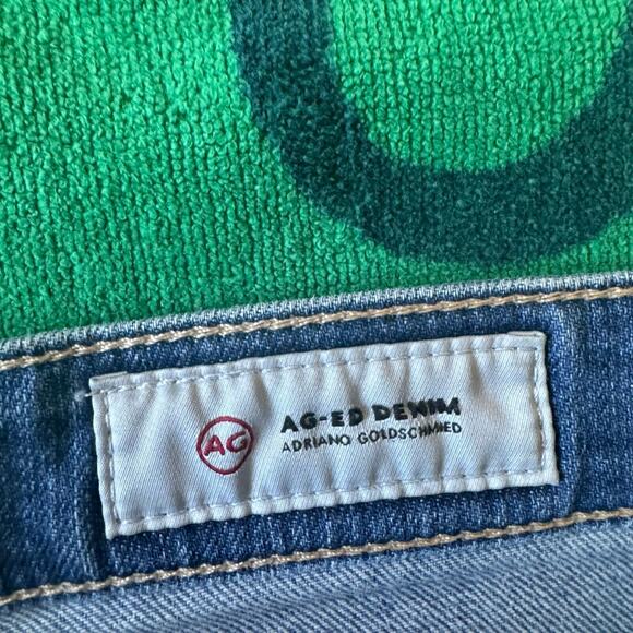 AG Adriano Goldschmied The Hailey Ex-Boyfriend Roll-Up  Shorts Size 29 R - Picture 6 of 9